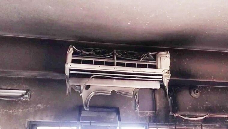 রাজধানীর বংশালে এসি বিস্ফোরণ, দগ্ধ ১০