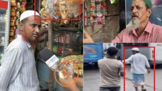 প্রকাশ্যে বিক্রি হচ্ছে পচা ও নষ্ট খাদ্যপণ্য, প্রশ্নের মুখে দৌড়ে পলায়ন