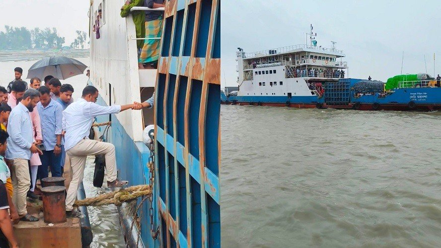 ভিআইপি সংস্কৃতির আরেক নজির, এমপি হান্নান মাসউদের জন্য ফিরে এলো ফেরি