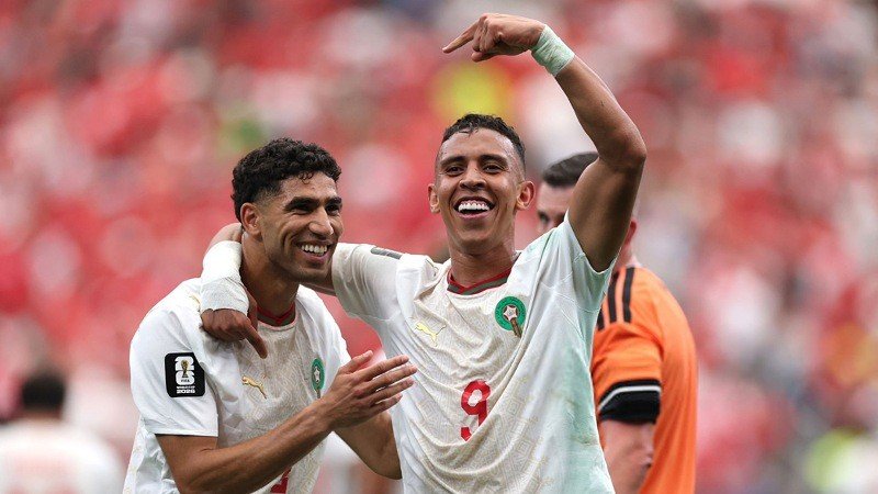 দাপুটে জয়ে সবার আগে কোয়ার্টার ফাইনালে মরক্কো