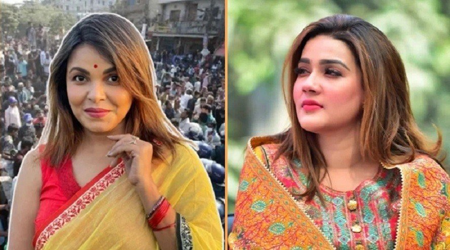 জুলাই আন্দোলনকে কটাক্ষ: শাওন-মাহির বিরুদ্ধে থানায় অভিযোগ
