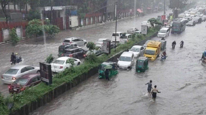 ১৭ বছর পর রাজধানীতে সর্বোচ্চ বৃষ্টিপাত