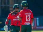 জিম্বাবুয়েকে হারিয়ে টি–টোয়েন্টি সিরিজে ১-১ সমতায় ফিরল বাংলাদেশ