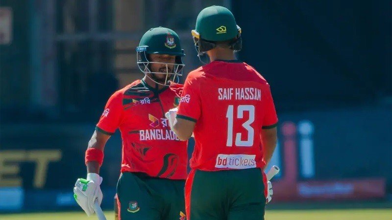 জিম্বাবুয়েকে হারিয়ে টি–টোয়েন্টি সিরিজে ১-১ সমতায় ফিরল বাংলাদেশ