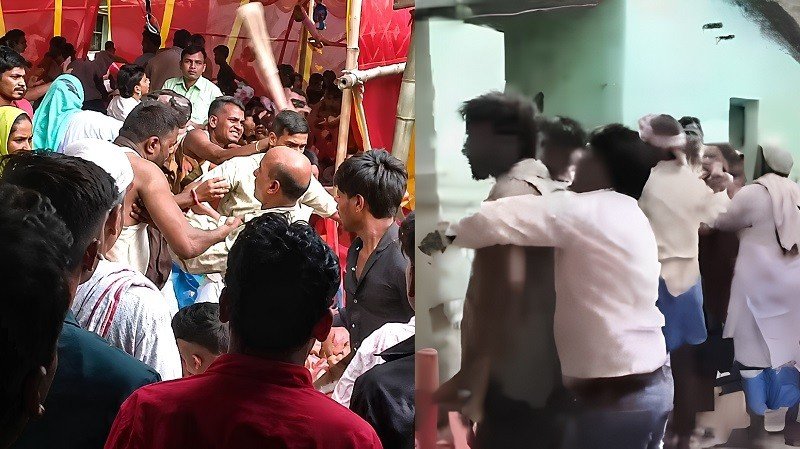 বিয়েতে খাসির মাংসের কথা বলে দেওয়া হলো মুরগি, সংঘর্ষে আহত ১২