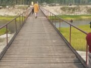 ব্যক্তি অর্থায়নে দক্ষিণ বিলডগা খালের উপর কাঠের সেতু নির্মাণ