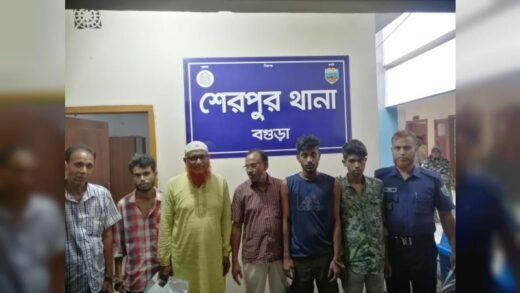 শেরপুরে আ.লীগ ও কৃষক লীগের ৩ নেতাসহ গ্রেপ্তার ৯