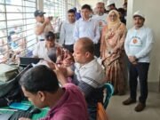 কিশোরগঞ্জে ব্যতিক্রমী সামাজিক নিরাপত্তা বেস্টুনি “ভাতা মেলা”