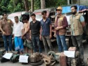 বাগেরহাটে চোরাইকৃত ইজিবাইক ও শ্যালো মেশিন উদ্ধার, আটক ৪