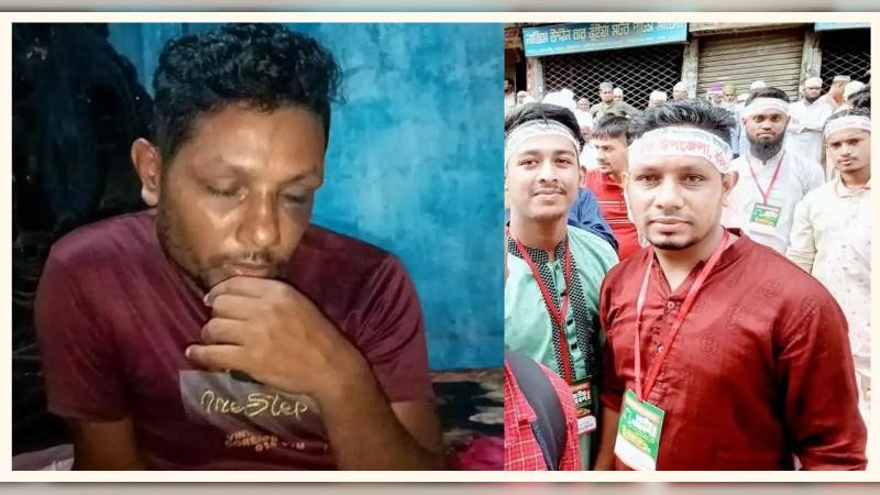 বরিশালে প্রবাসীর স্ত্রীর ঘর থেকে কথিত জামায়াতকর্মী আটক
