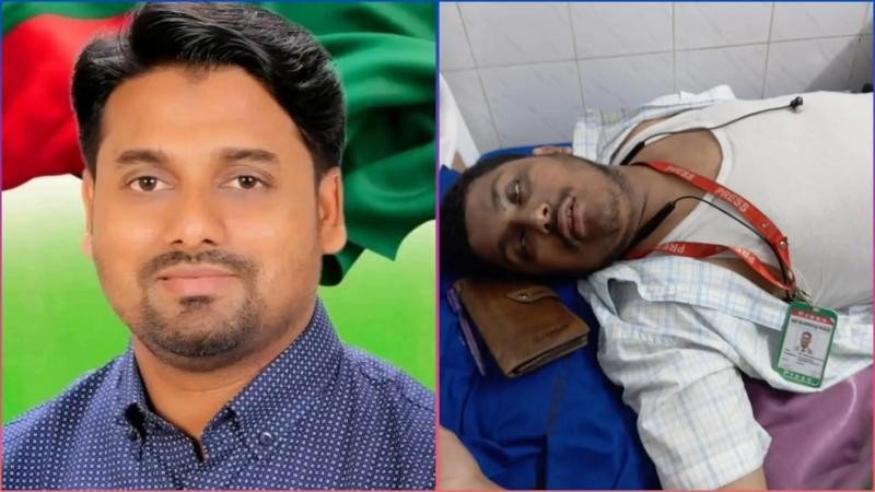 এবার সাংবাদিক পেটালেন সেই ছাত্রদল নেতা সুমন