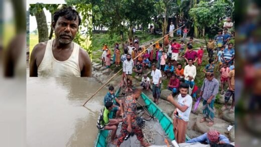 ব্রহ্মপুত্র নদে নিখোঁজ কৃষকের সন্ধান মেলেনি, উদ্ধার অভিযান স্থগিত