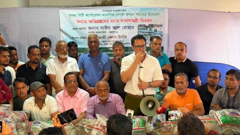 মানবিকতার পাশাপাশি জাতীয় ঐক্যের বার্তা দিলেন সাঈদ আল নোমান