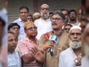 মোরেলগঞ্জ পৌর বিএনপির সাধারণ সম্পাদক আসাদুজ্জামান মিলনের পক্ষে শোভাযাত্রা অনুষ্ঠিত