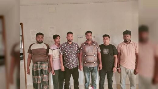 বুড়িচংয়ে সীমান্তে গিয়ে মাদক সেবন যুবদল নেতার; মাতাল ৬ জনকে আটক
