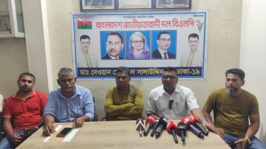 ধামসোনা বিএনপির নেতৃত্ব নিয়ে বিরোধ, জাকিরের প্রতিবাদ