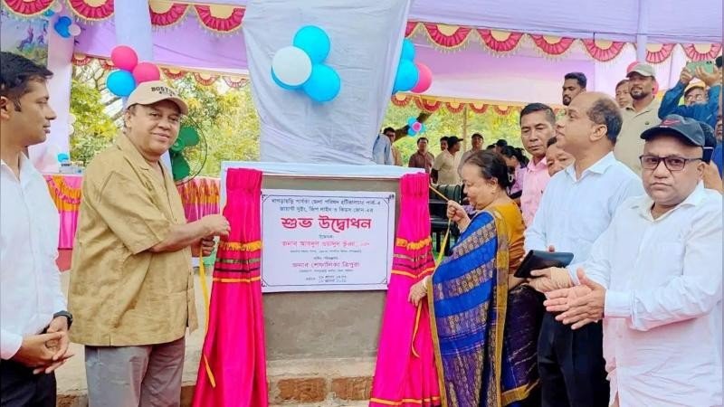 খাগড়াছড়ি জেলা পরিষদ পার্কে যুক্ত হলো জায়ান্ট সুইং, জিপ লাইন ও কিডস জোন