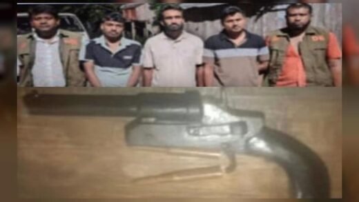 অভয়নগরে ওয়ান শুটারগান গুলিসহ ৩ জন আটক