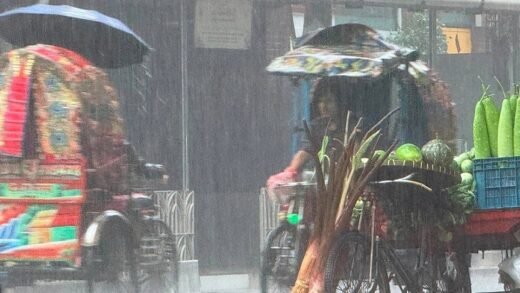 রাজধানীসহ দেশের চার বিভাগে বজ্রবৃষ্টির আভাস