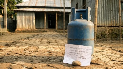 ‘আমি কোনো পেশাদার চোর নই’, চিরকুট লিখে সিলিন্ডার ফেরত দিল চোর