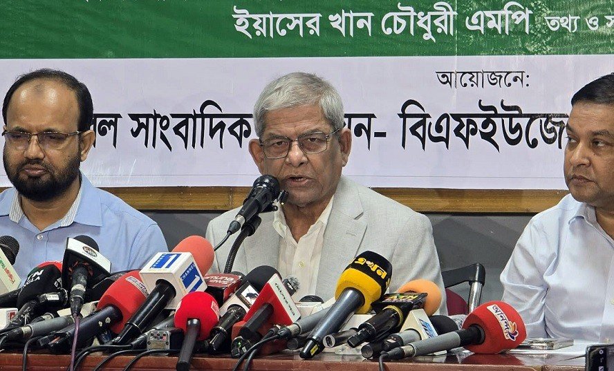 শেখ হাসিনার ভাষায় কথা বলছে বিরোধী দল: মির্জা ফখরুল