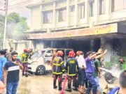 বাগেরহাট জেলা হাসপাতাল চত্বরে এ্যাম্বুলেন্সের গ্যাস সিলিন্ডার বিস্ফোরণ, দগ্ধ ১