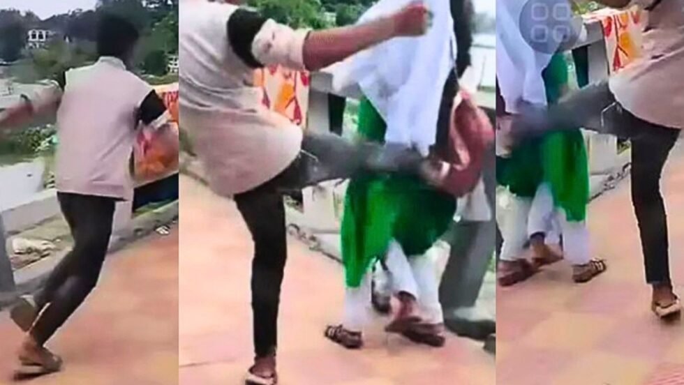 স্কুলছাত্রীকে লাথির ভিডিও ভাইরাল, অভিযুক্তের বদলে ভুক্তভোগীকেই টিসি