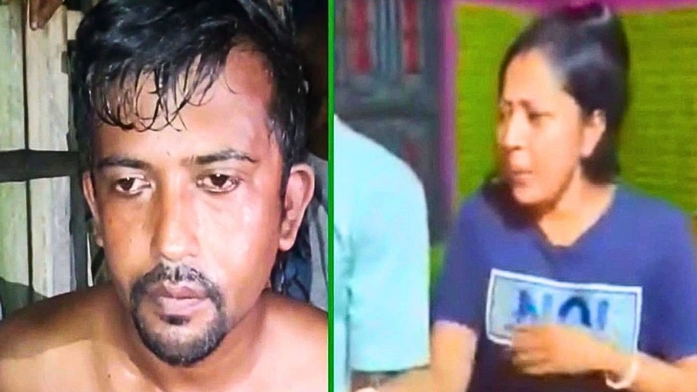 নারীর ঘর থেকে যুবদল নেতা আটক, মারধরের ভিডিও ভাইরাল