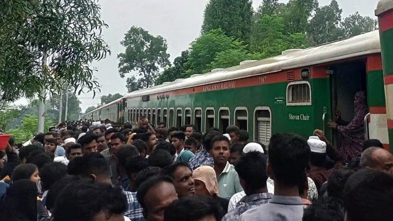 ঢাকার সঙ্গে উত্তরবঙ্গের সব রেল যোগাযোগ বন্ধ