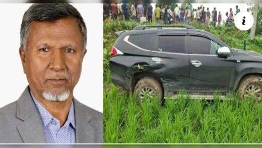বধির বৃদ্ধাকে বাঁচাতে গিয়ে সড়ক দুর্ঘটনার কবলে প্রতিমন্ত্রী