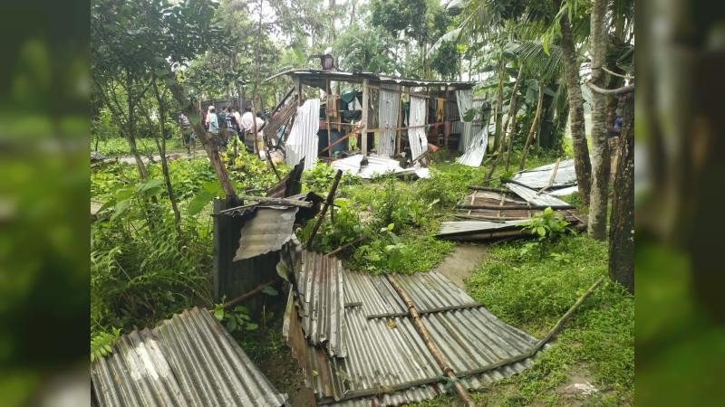 সরিষাবাড়ীতে বসতবাড়িতে হামলা ও ভাঙচুরের অভিযোগ