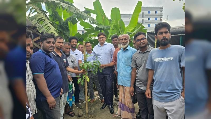 বরগুনায় পরিচ্ছন্ন অভিযানে অবৈধ স্থাপনা উচ্ছেদ ও বৃক্ষরোপন কর্মসূচি