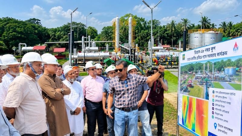 তিতাস-২৮ কূপ চালু, জাতীয় গ্রিডে নিয়মিত শুরু গ্যাস সরবরাহ
