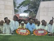 শহীদ জিয়া ও বেগম খালেদার মাজার জিয়ারত করলেন চট্টগ্রাম ওয়াসার নবনিযুক্ত চেয়ারম্যান