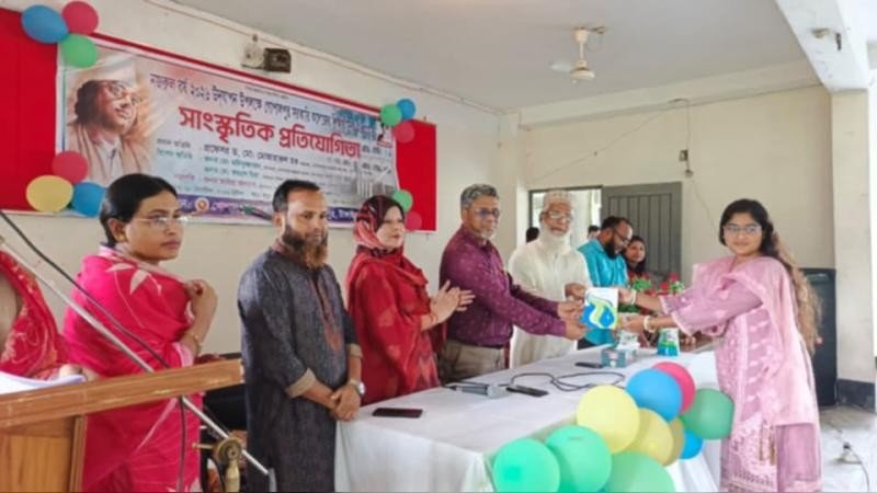 গোপালপুর সরকারি কলেজে নজরুল বর্ষের সাংস্কৃতিক প্রতিযোগিতা