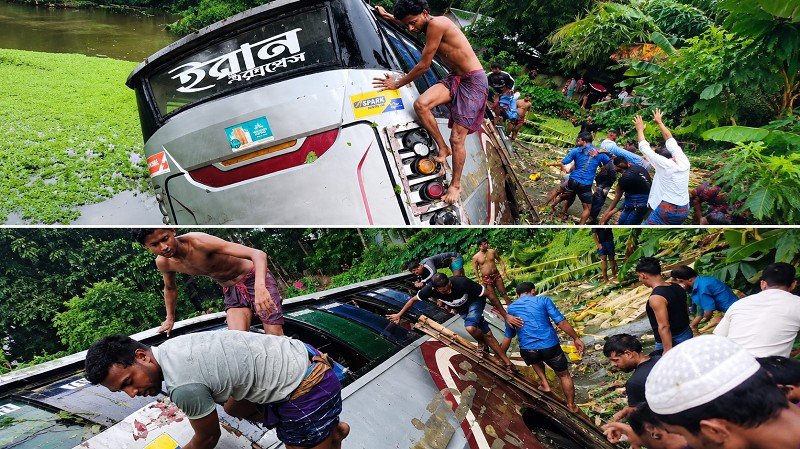 গৌরনদীতে ইরান পরিবহন ও লরির মুখোমুখি সংঘর্ষ, আহত ৫