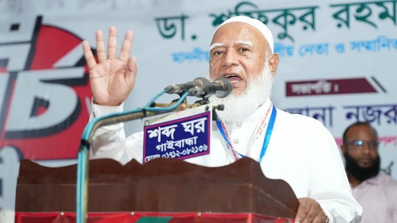 সরকারকে সময় দিচ্ছি, এখনই এক দফায় যেতে চাই না: শফিকুর রহমান