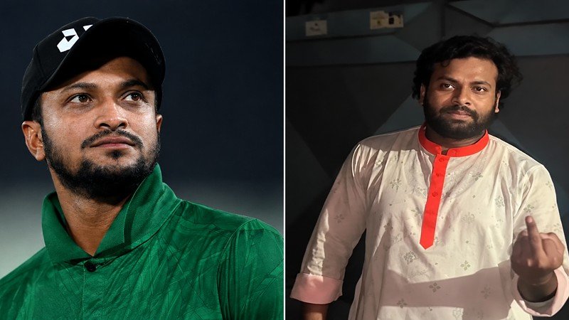 সাকিবের বাসার সামনে আয়াসের বিতর্কিত আচরণের ভিডিও ভাইরাল