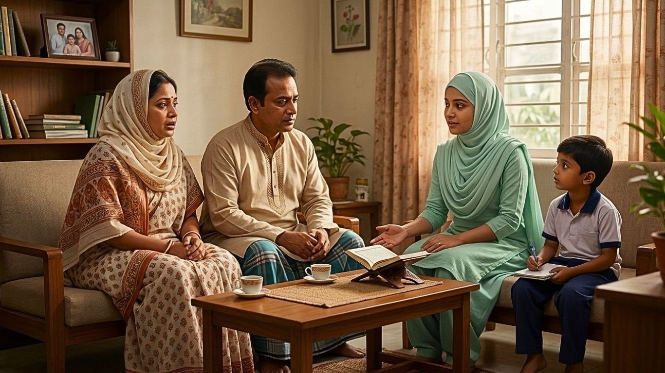মা-বাবা ভুল পথে চললে সন্তানের করণীয়