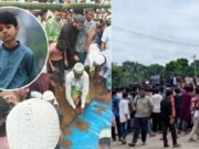 অপ্রতিমের দাফন সম্পন্ন: মহাসড়ক অবরোধ, হত্যাকারীদের বিচার দাবি