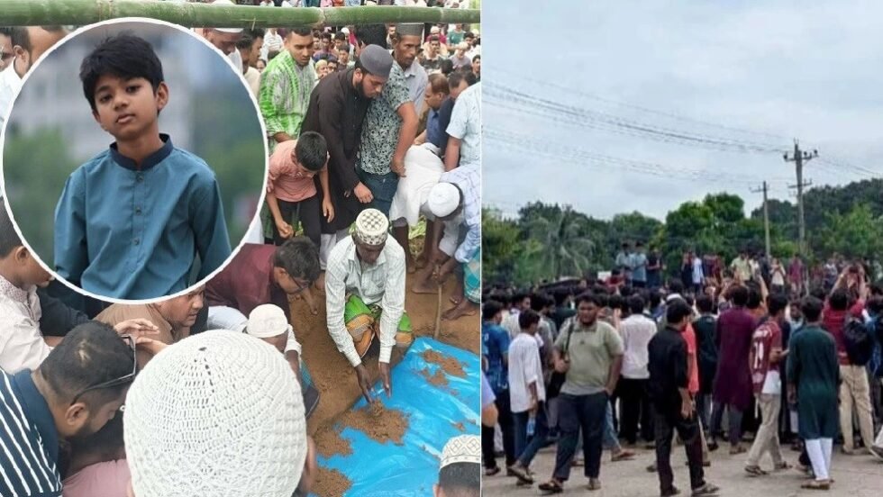 অপ্রতিমের দাফন সম্পন্ন: মহাসড়ক অবরোধ, হত্যাকারীদের বিচার দাবি
