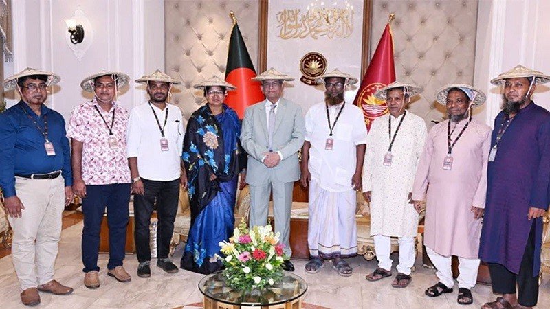 কৃষকরাই দেশ গড়ার যোদ্ধা: রাষ্ট্রপতি