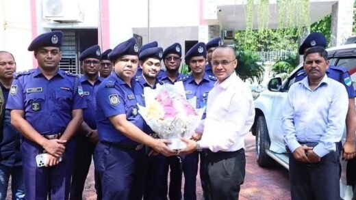 চুয়াডাঙ্গার ৩২তম পুলিশ সুপার হিসেবে দায়িত্ব নিলেন মেহেদী শাহরিয়ার