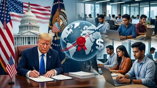 বিদেশি দক্ষ কর্মীদের ভিসায় কড়াকড়ি, ট্রাম্পের আদেশের মেয়াদ বাড়ল
