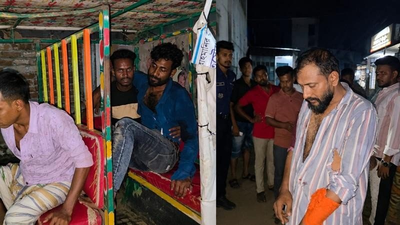 আশুলিয়ায় শ্রমিকদল নেতার বাসায় হামলা, গুলিবিদ্ধসহ আহত ৬