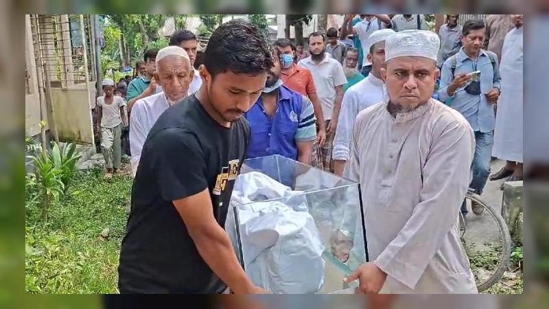 কিশোরগঞ্জে ৯ মাস পর কবর থেকে মাদ্রাসাছাত্রের মরদেহ উত্তোলন