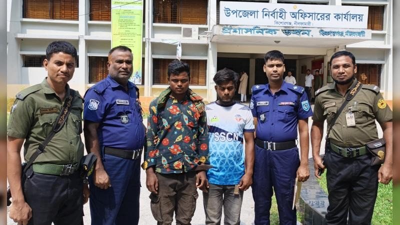 নীলফামারীতে বালু লুটের দায়ে দুই চালককে জরিমানা ও কারাদণ্ড