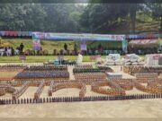 খাগড়াছড়ির সীমান্তে বিজিবির থাবা, ৩ কোটি টাকার মাদক ধ্বংস