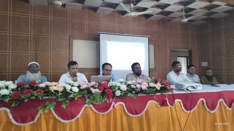 বুড়িচংয়ে ফ্যামিলি কার্ডের তথ্য সংগ্রহ বিষয়ে অবহিতকরণ প্রেস কনফারেন্স