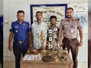আখাউড়ায় রাধামাধব আখড়ায় চুরি: গ্রেপ্তার ২